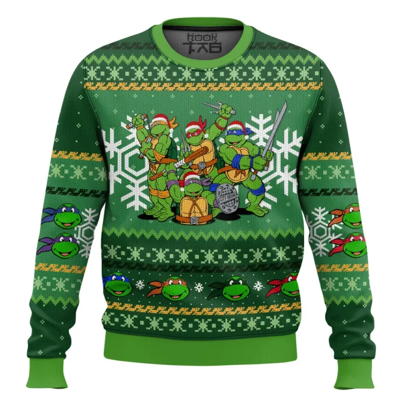 Teenage Mutant Ninja Turtles Christmas Ugly Christmas Sweater