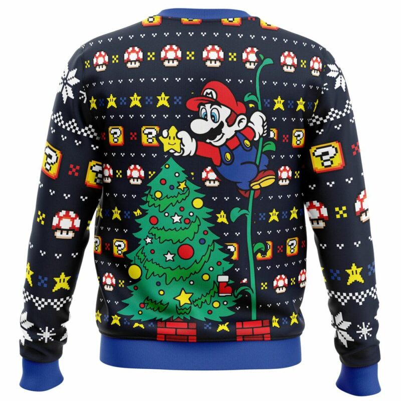 It’s a Tree Super Mario Bros. Xmas Ugly Christmas Sweater Christmas Gift For Men And Women