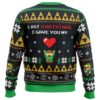 Link To My Heart Legend of Zelda Ugly Christmas Sweater