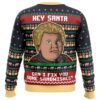 Sandwiches for Santa Bad Santa Ugly Christmas Sweater