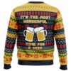 It’s The Most Wonderful Time For A Beer Parody Ugly Christmas Sweater