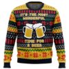 It’s The Most Wonderful Time For A Beer Parody Ugly Christmas Sweater