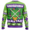 Cowabunga Donatello Christmas Teenage Mutant Ninja Turtles Ugly Christmas Sweater