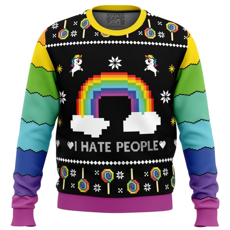 I Hate People Christmas Sweater