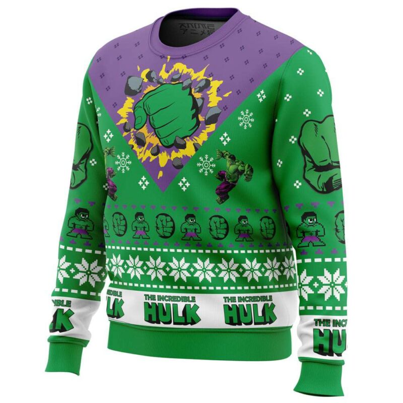 I’m Always Angry The Incredible Hulk Marvel Ugly Christmas Sweater