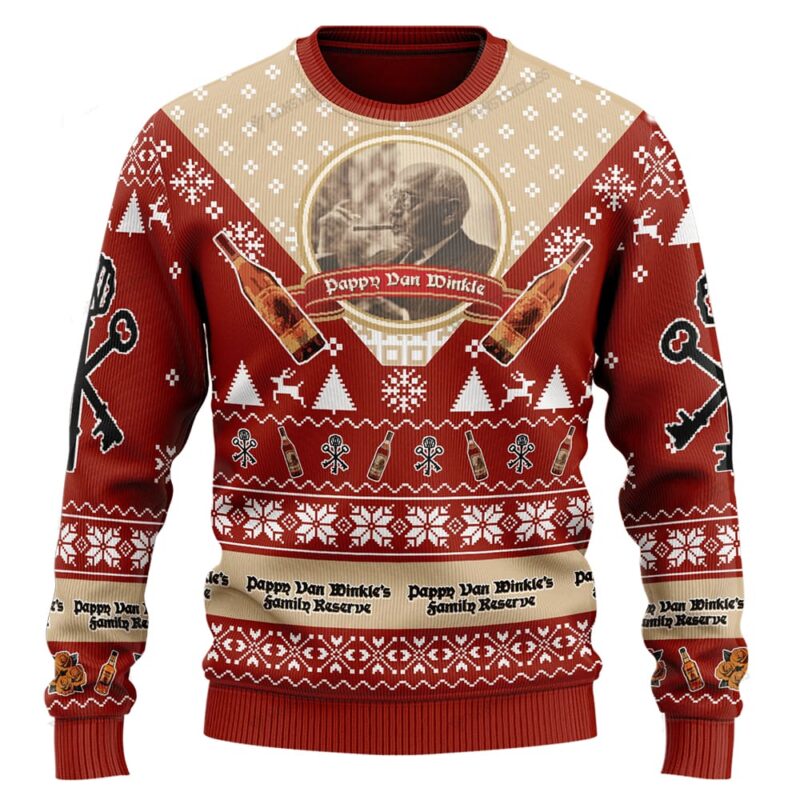 Pappy Van Winkle's Christmas Sweater