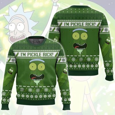 Rick And Morty I'm Pickle Rick Ugly Sweater