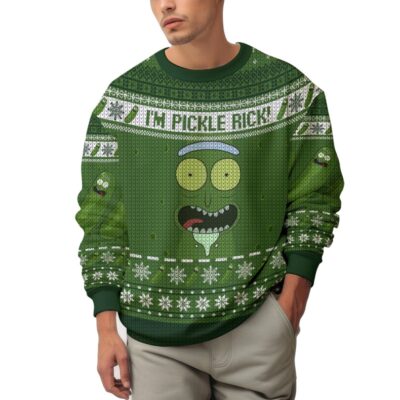 Rick And Morty I'm Pickle Rick Ugly Sweater