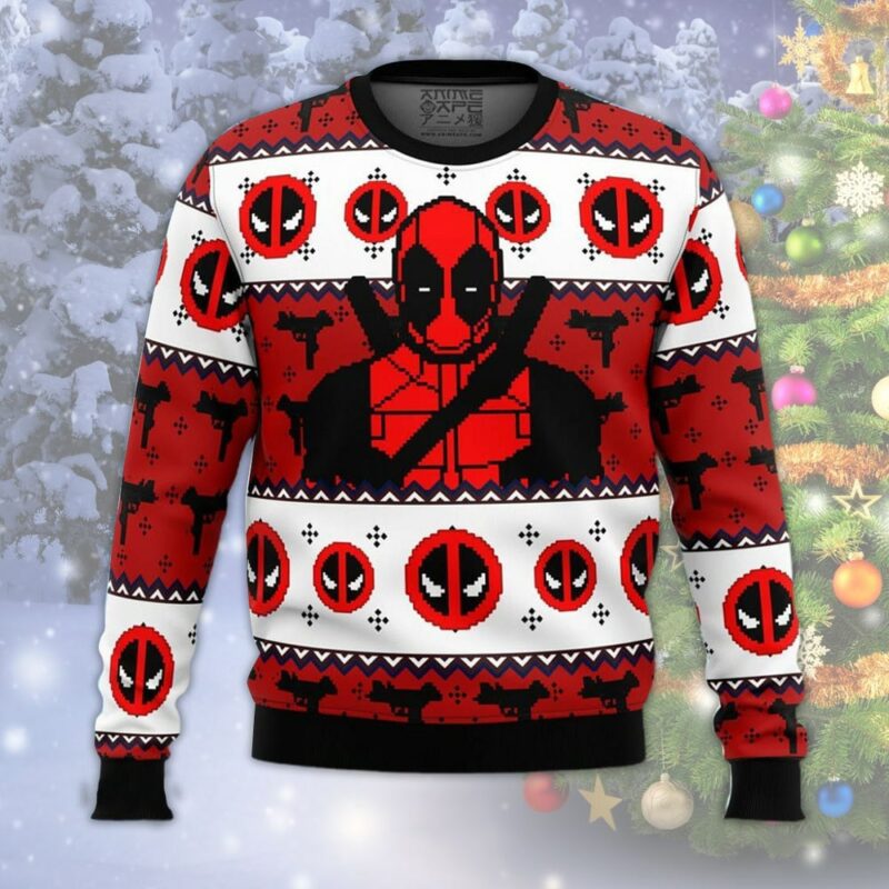 Deadpool Ugly Christmas Sweater