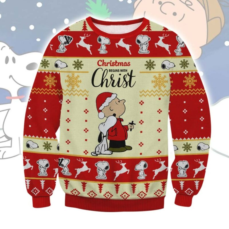 Snoopy Christmas Ugly Sweater