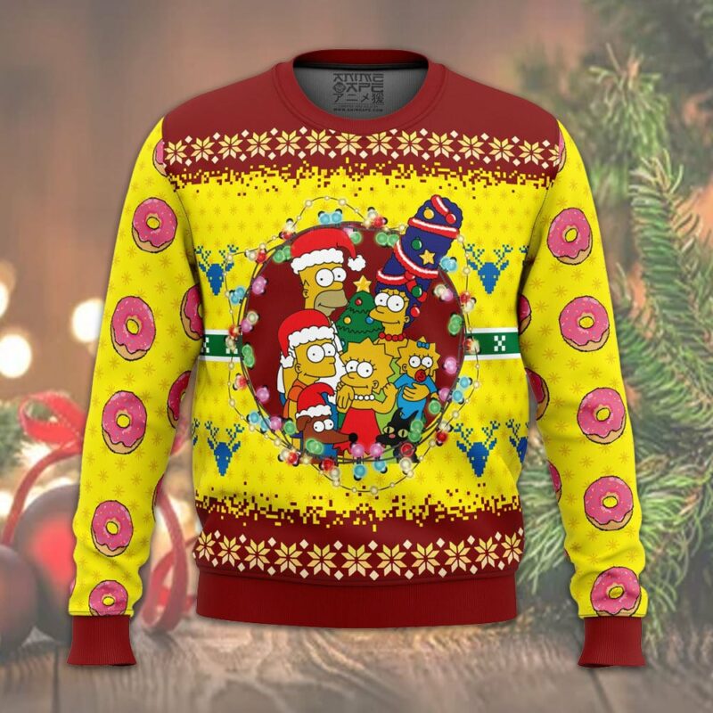 The Simpsons Ugly Christmas Sweater