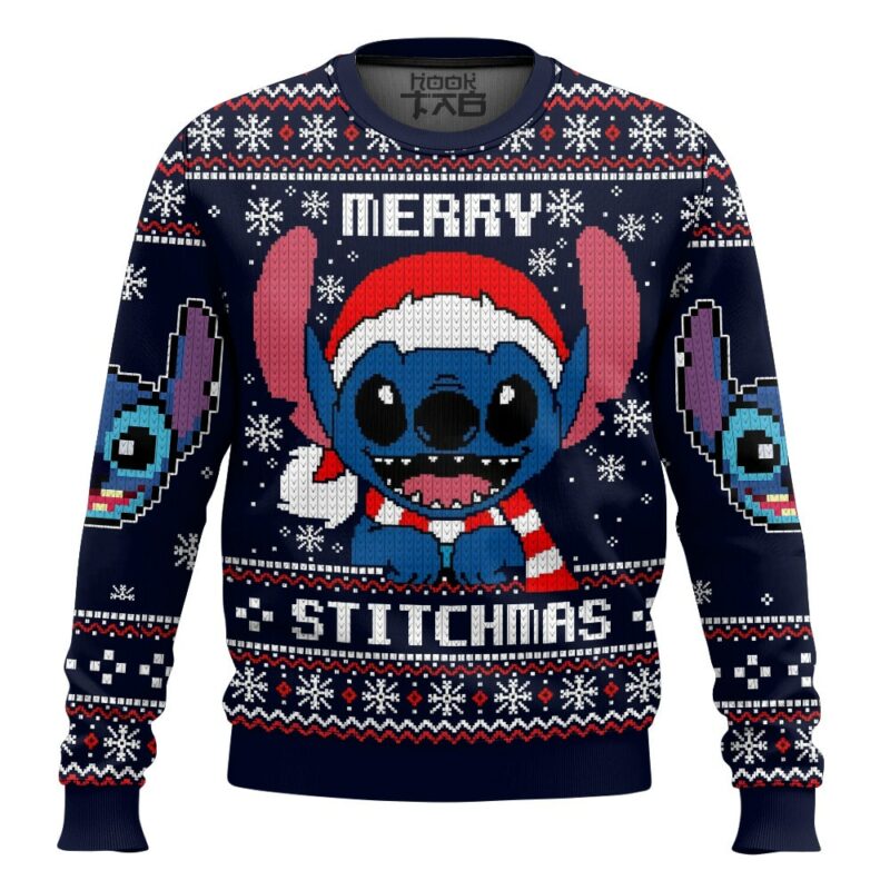 Stitch Merry Stitchmas Ugly Sweater