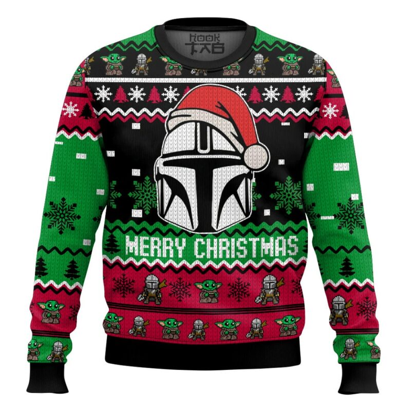 Star Wars Mandalorian Ugly Sweater