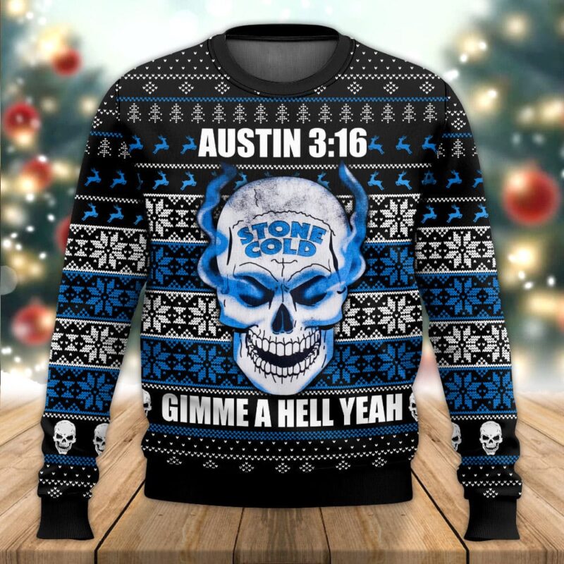 Stone Cold Steve Austin 3:16 Ugly Sweater