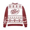 Dr Pepper Soda Logo Snowflakes Pattern Ugly Sweater