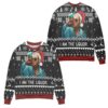 Jim Lahey I Am The Liquor Ugly Christmas Sweater