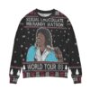 Sexual Chocolate Mr. Randy Watson World Tour 88 Ugly Christmas Sweater