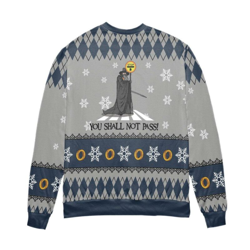 You Shall Not Pass Ugly Christmas Sweater