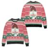 The Moma Gnome Reindeer & Snowflake Pattern Ugly Christmas Sweater