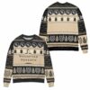 Woodford Reserve Bourbon Snowflake & Pine Tree Pattern Ugly Christmas Sweater