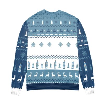 Bombay Sapphire 3D Christmas Ugly Sweater