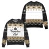 Canadian Club Whisky Snowflake Pattern Ugly Sweater