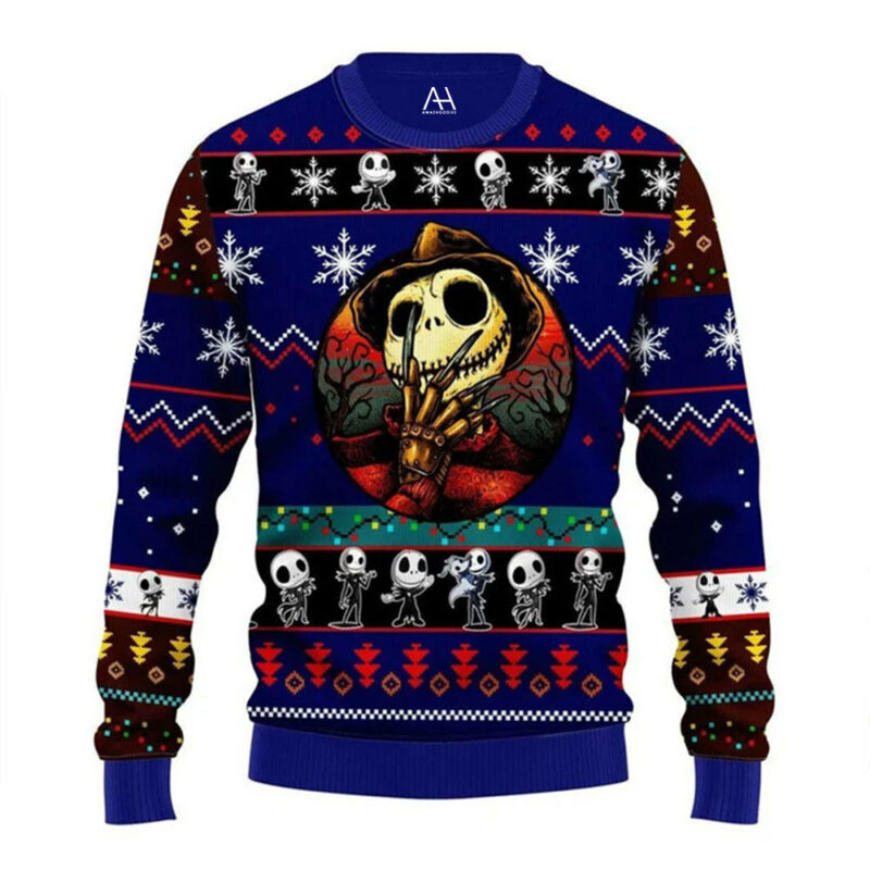 Jack Skellington Ugly Christmas Sweater