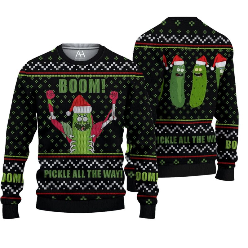 Rick And Morty Ugly Sweater