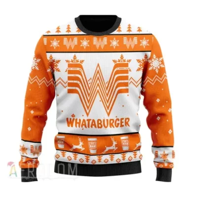 Whataburger Christmas Sweater