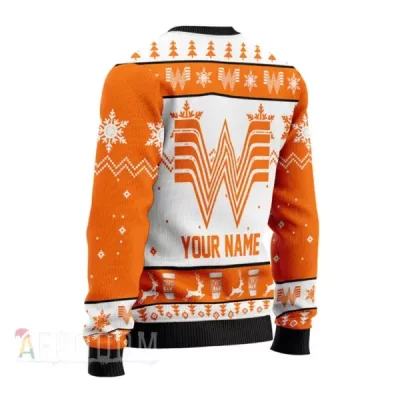 Whataburger Christmas Sweater