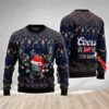 Personalized Reindeer Coors Banquet Christmas Ugly Sweater