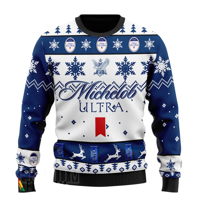 Michelob Ultra Ugly Sweater