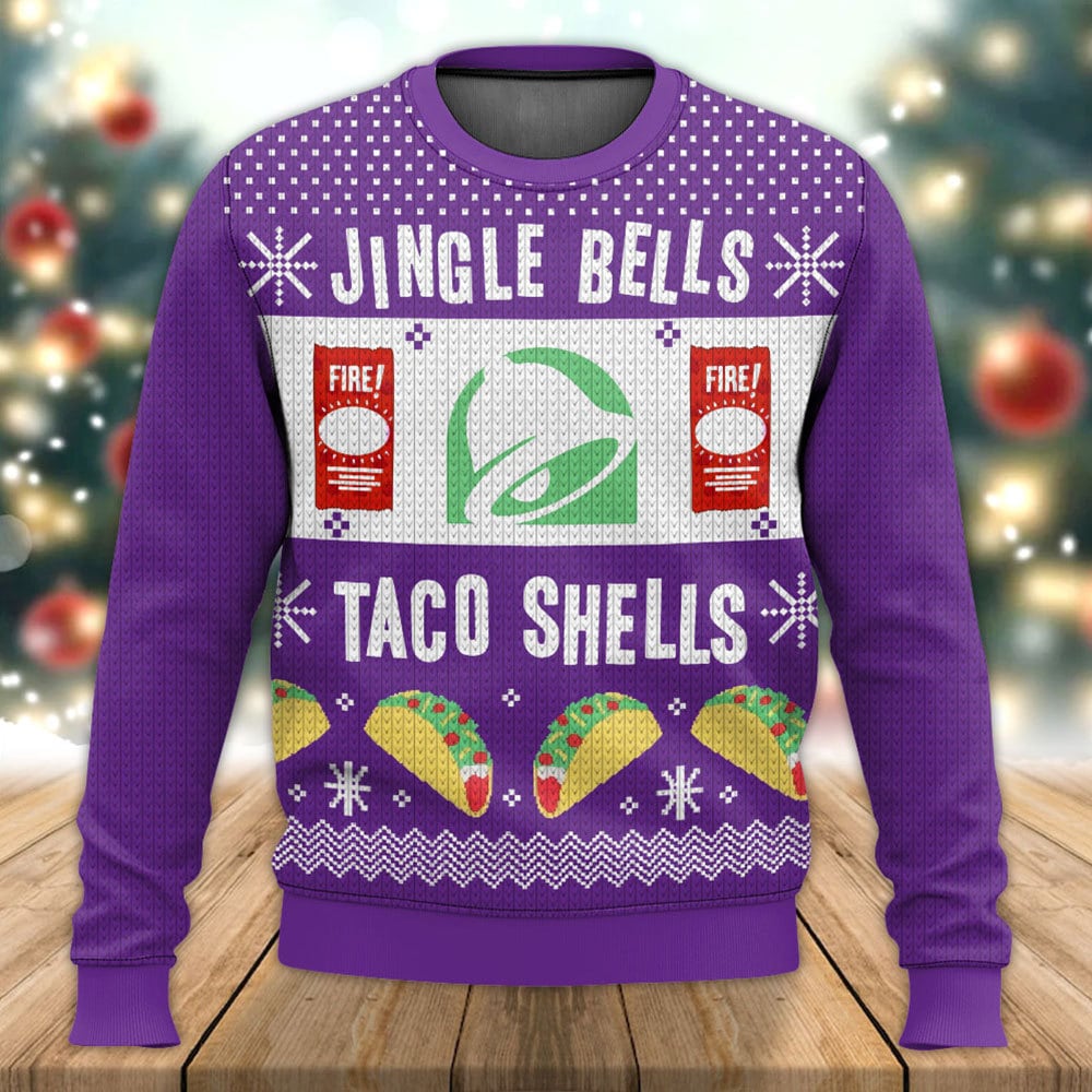 Taco Bell Christmas Ugly Christmas Sweater