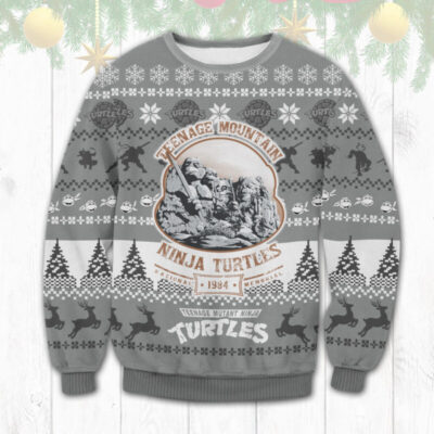 Teenage Mountain Ninja Turtles Ugly Sweater