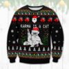 Taylor Swift Karma is a Cat For Christmas Gifts 3D Printed Ugly Christmas Sweater