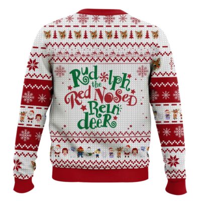 Rudolph the Red-Nosed Reindeer Ugly Sweater