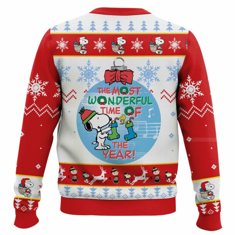 The Charlie Brown and Snoopy Show Ugly Sweater