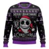 Merry Nightmare Christmas Jack Skellington Ugly Sweater