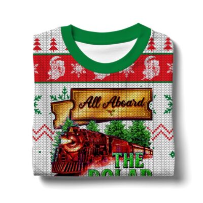 Polar Express Conductor - The Polar Express Ugly Sweater