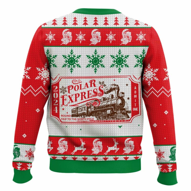 Polar Express Conductor - The Polar Express Ugly Sweater