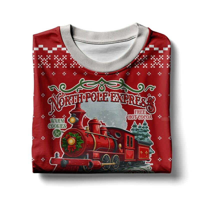 The Polar Express Ugly Sweater