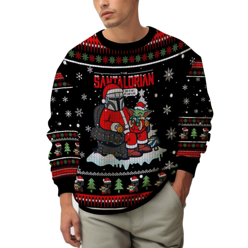 The Mandalorian Ugly Sweater