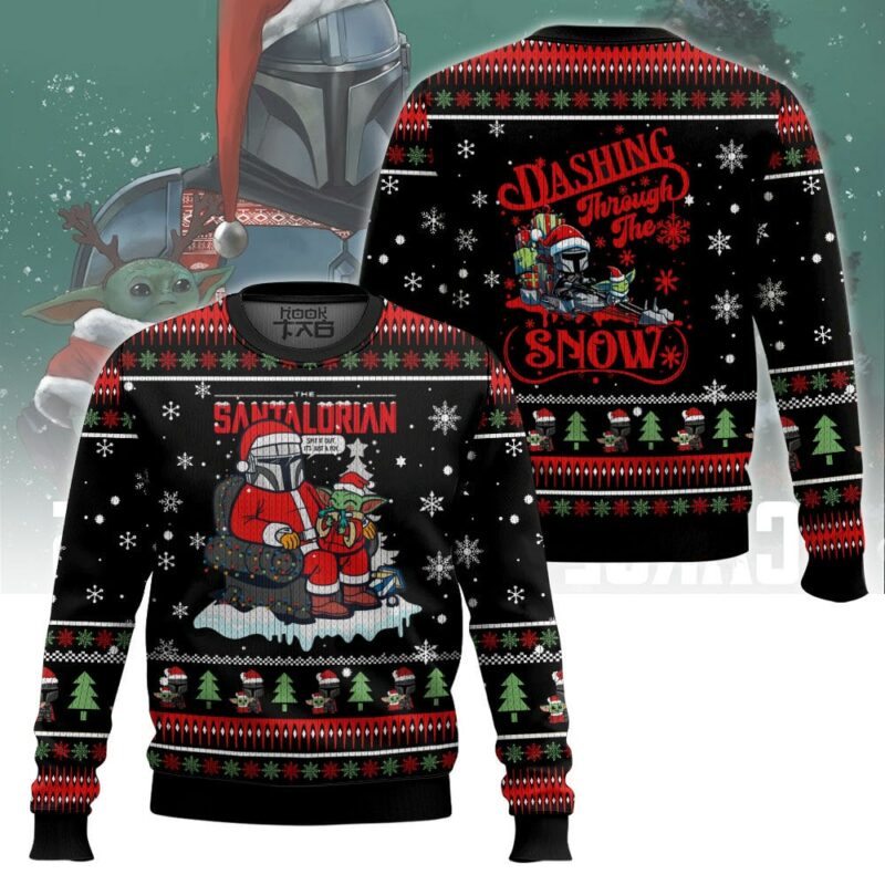 The Mandalorian Ugly Sweater