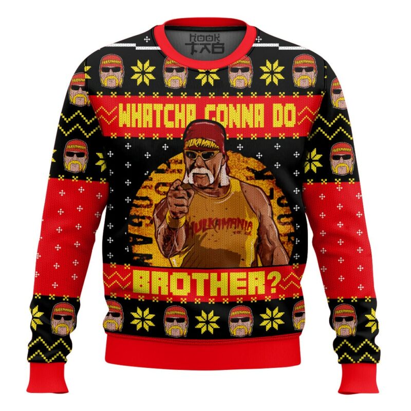 Whatcha Gonna Do Brother? Hulk Hogan Ugly Sweater