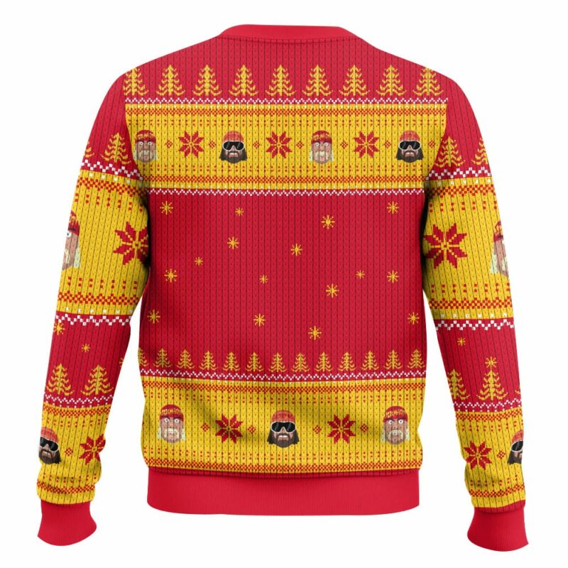 Mega Powers Macho Man and Hulk Hogan Ugly Sweater