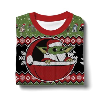 Merry Christmas Yoda Star Wars Ugly Sweater