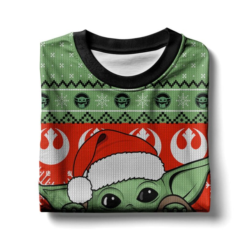 Merry Christmas Yoda Star Wars Ugly Sweater