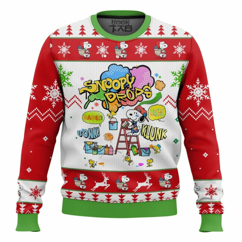 Charlie Brown and Snoopy Ugly Sweater