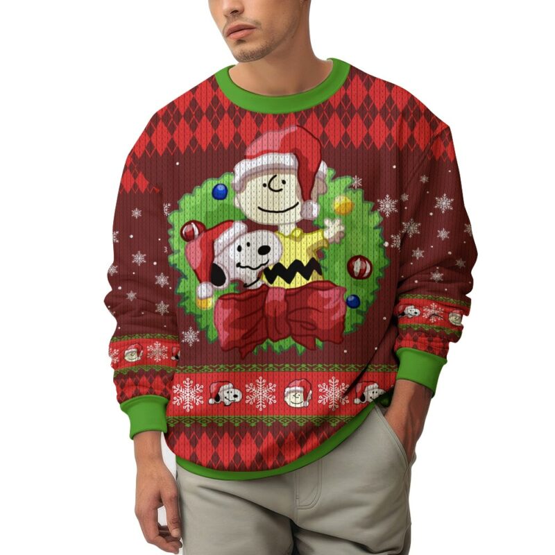 Charlie Brown and Snoopy Ugly Sweater