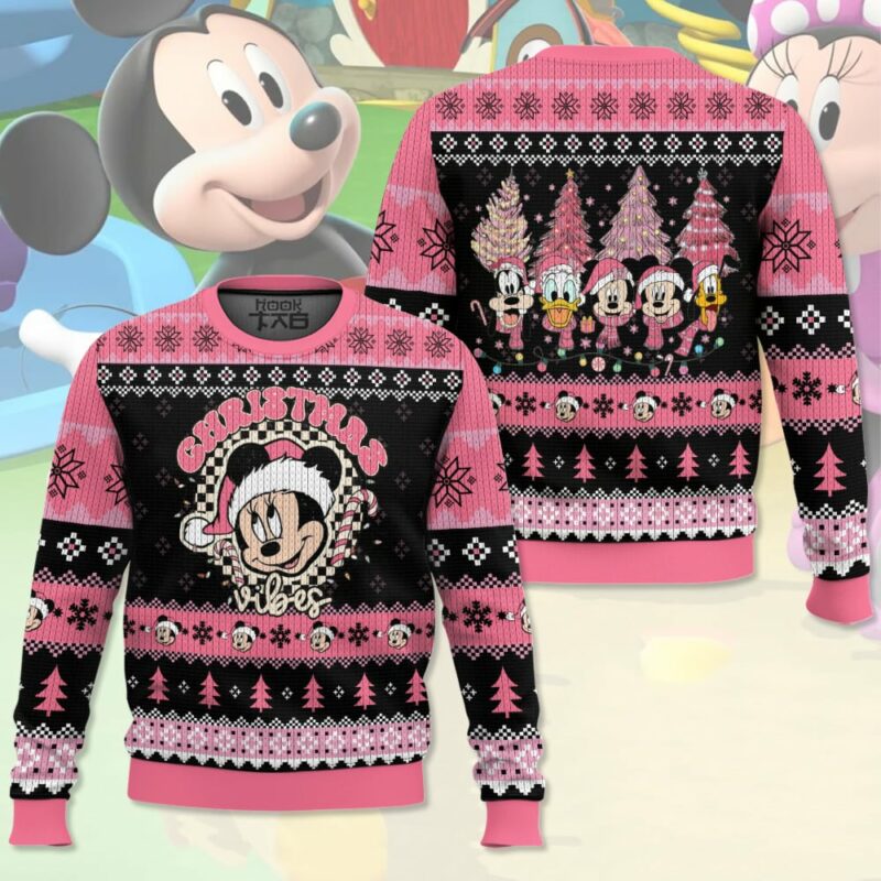 Mickey And Friends Christmas Ugly Sweater